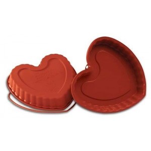 SILIKOMART STAMPO DOLCI TORTA DOLCE SILICONE CUORE HEART SFT 210